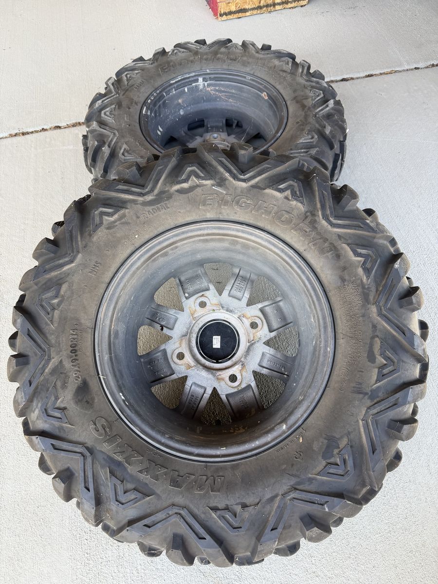 BigHorn MAXXIS Tires and Wheels