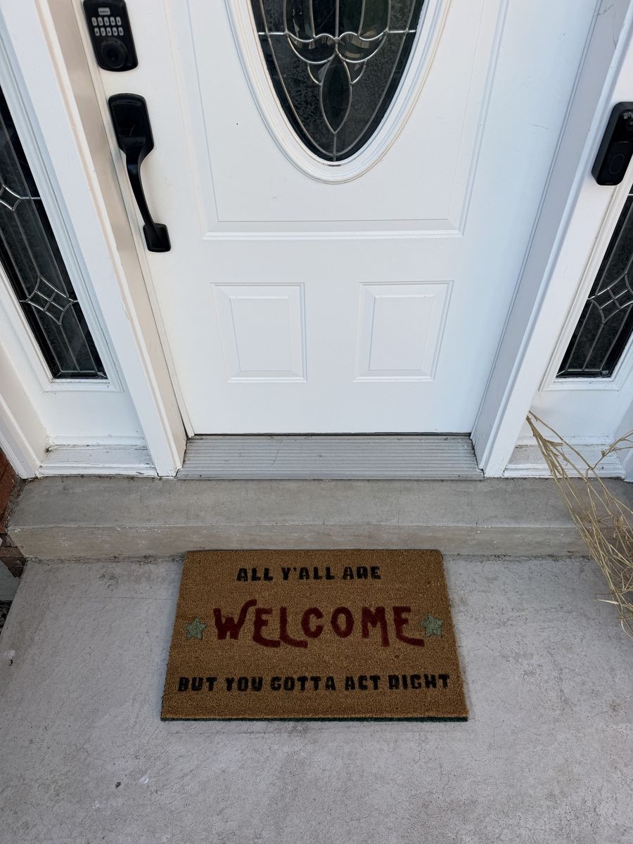 Welcome Doormat Collection - Decorative Outdoor