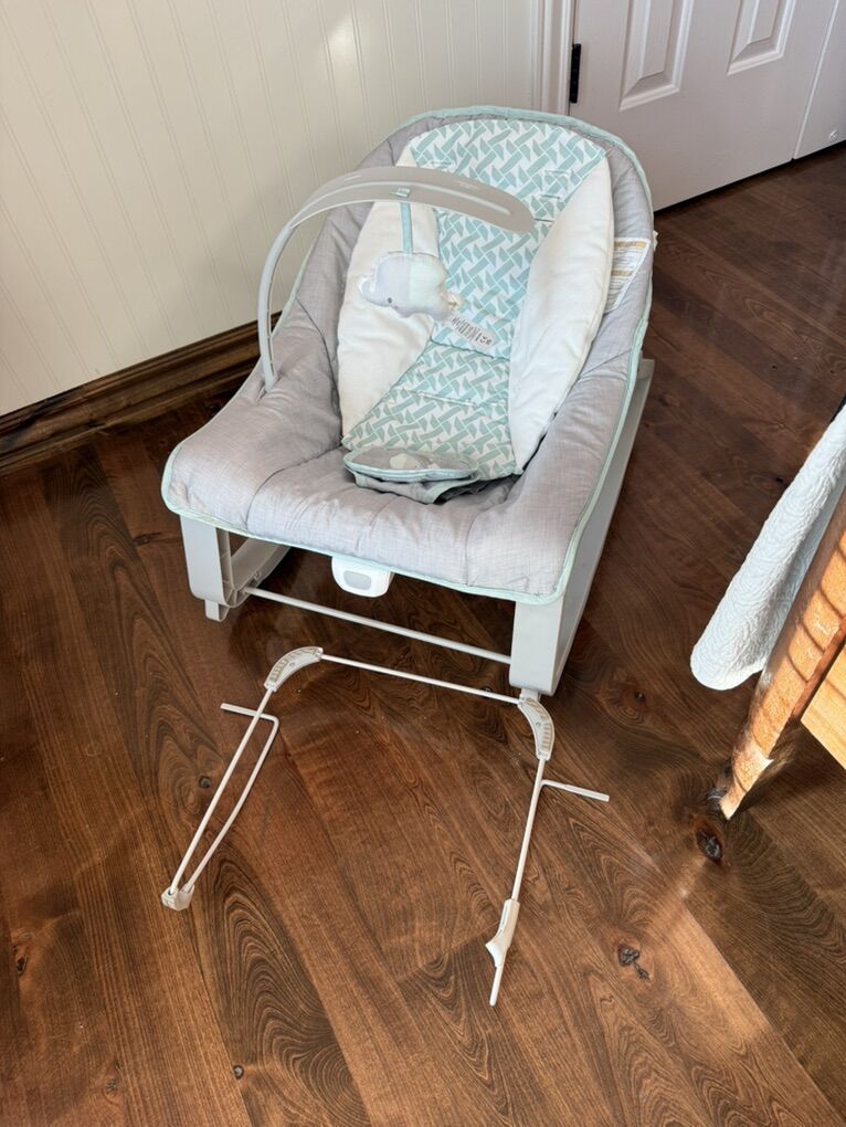 Rocking Baby Seat Chair With Vibration Elephant