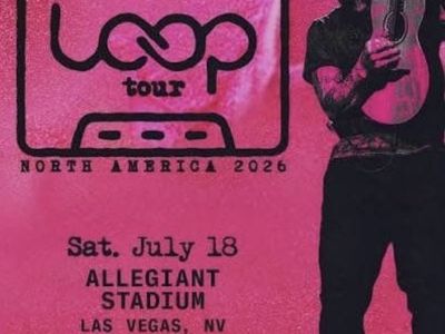 Ed Sheeran Loop Tour 2026 Las Vegas Ticket - Allegiant Stadium - Section 440, Row 15, Seat 13&14