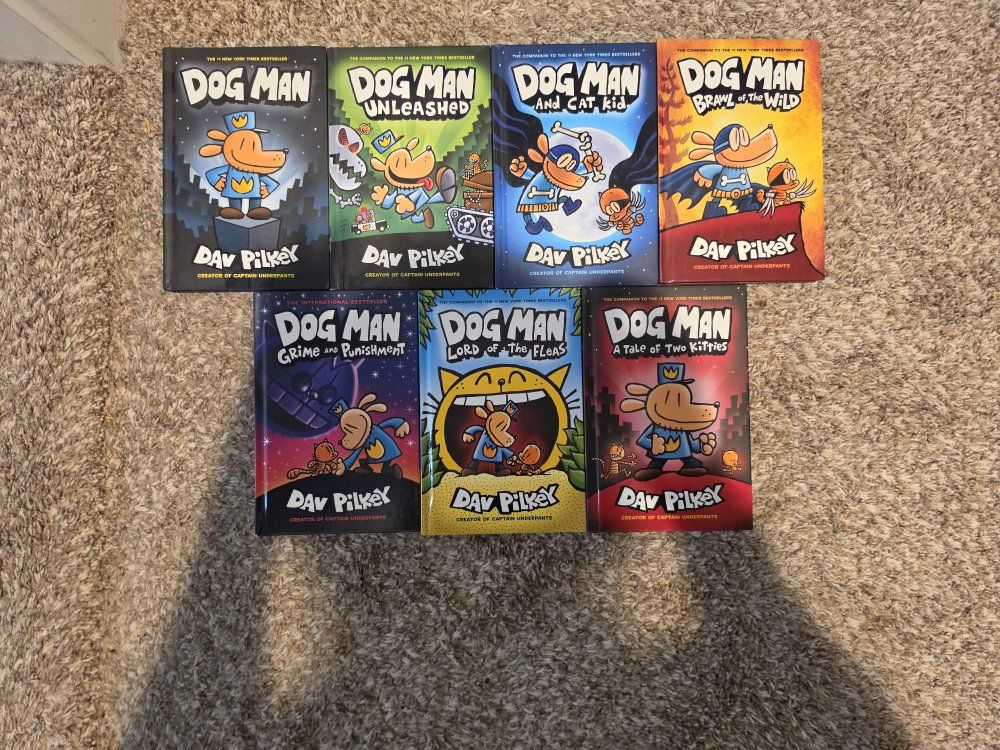 Dog Man book collection