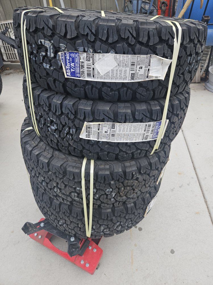 BFGoodrich All-Terrain T/A KO2 Tires LT255/70R16 (Set of 4) for Light Trucks