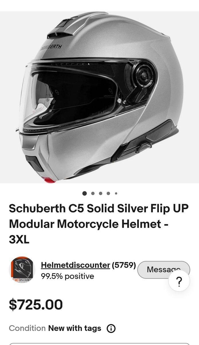 Schuberth C5 Modular Motorcycle Helmet