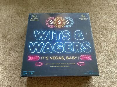 NEW Wits & Wagers: It's Vegas, Baby! Game