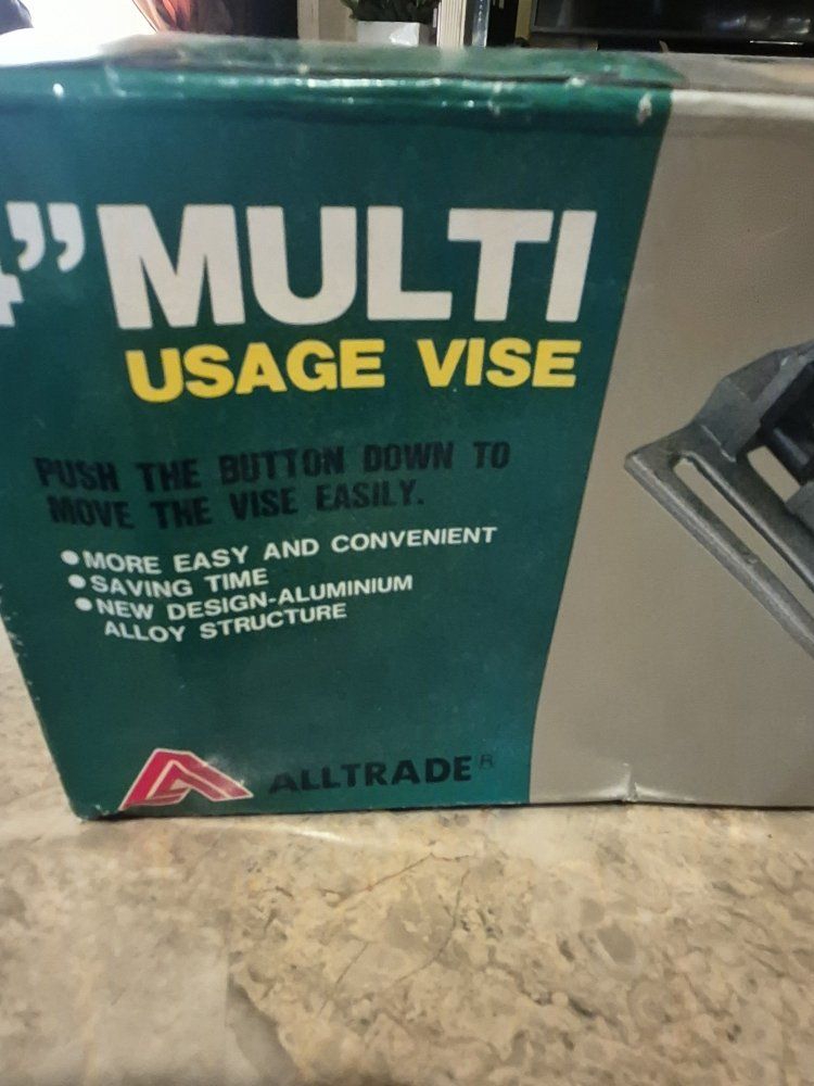 Alltrade 4" Multi Usage Vise - Aluminum Alloy Structure