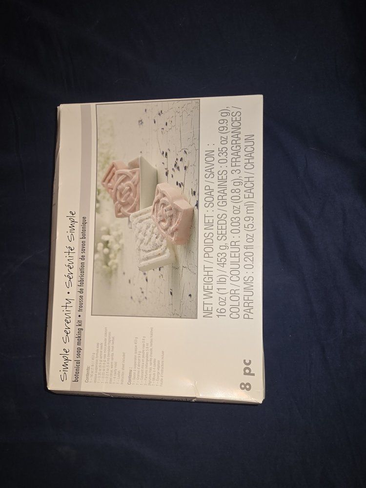 Simple Serenity Botanical Soap Making Kit 8 Piece Craft Set