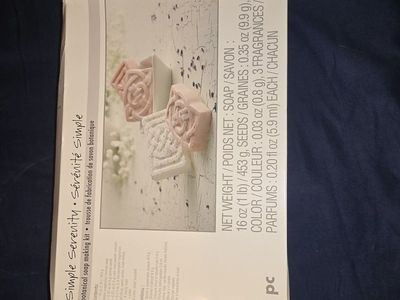 Simple Serenity Botanical Soap Making Kit 8 Piece Craft Set