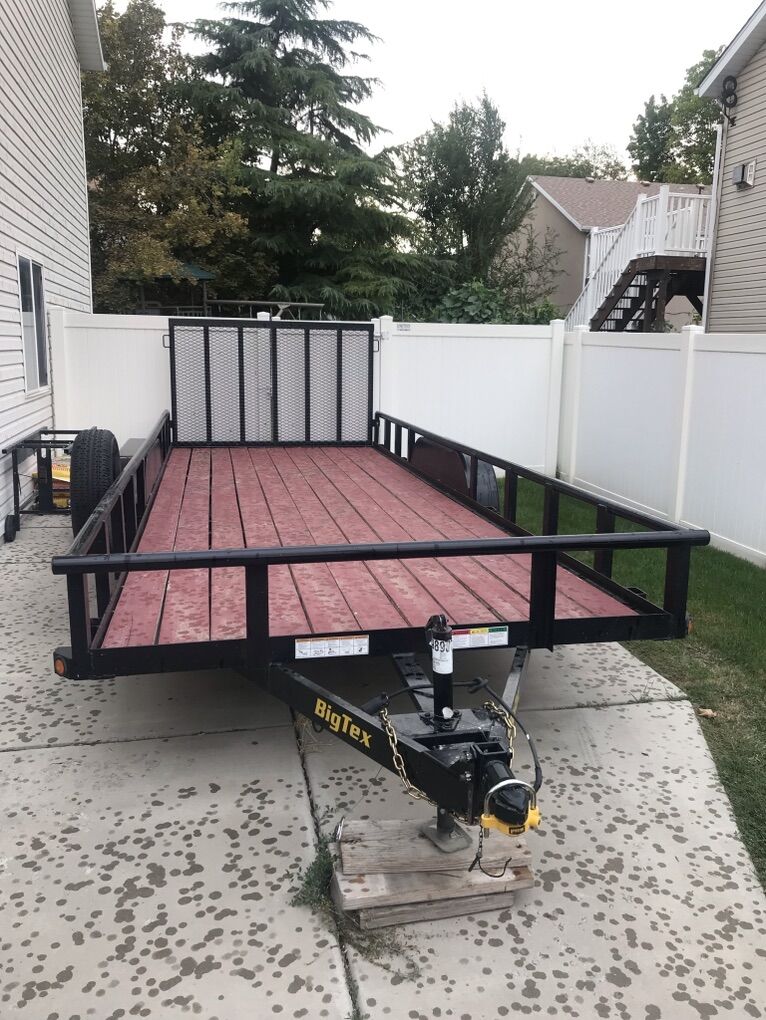20' Long Utility Trailer RENTAL