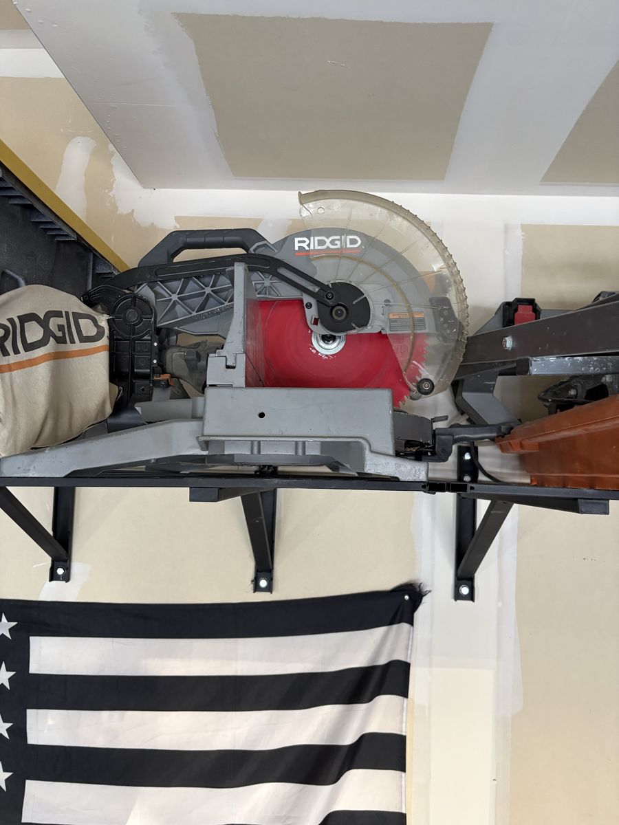 12” Ridgid duel miter saw