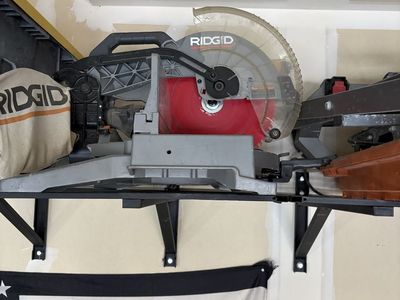 12” Ridgid duel miter saw