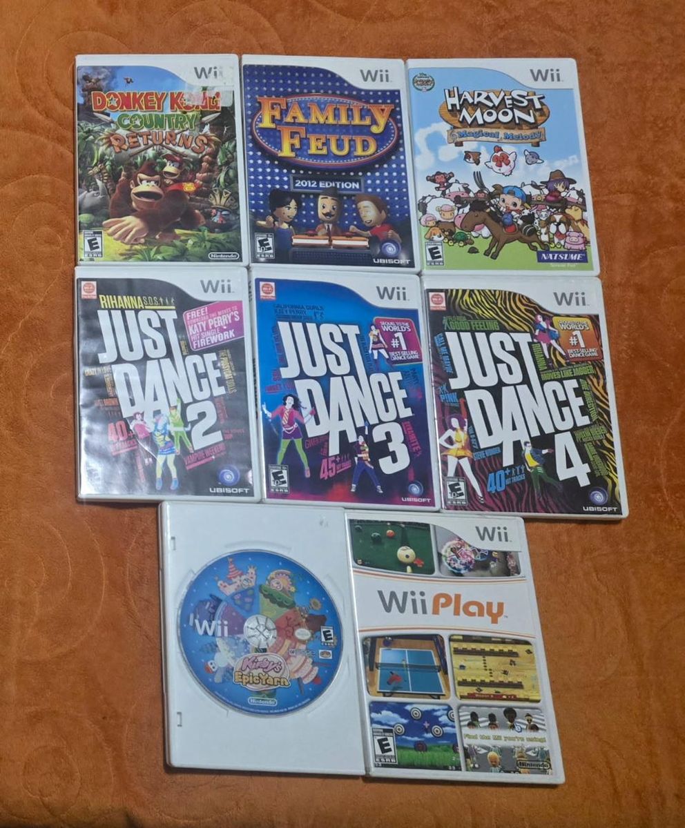 Nintendo Wii games $10 each including Wii Play! trades considered!