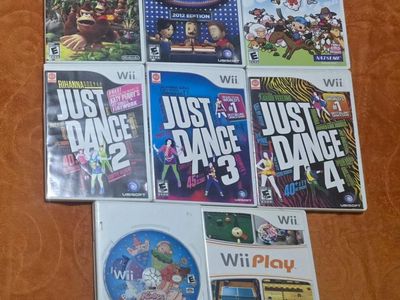 Nintendo Wii games $10 each including Wii Play! trades considered!