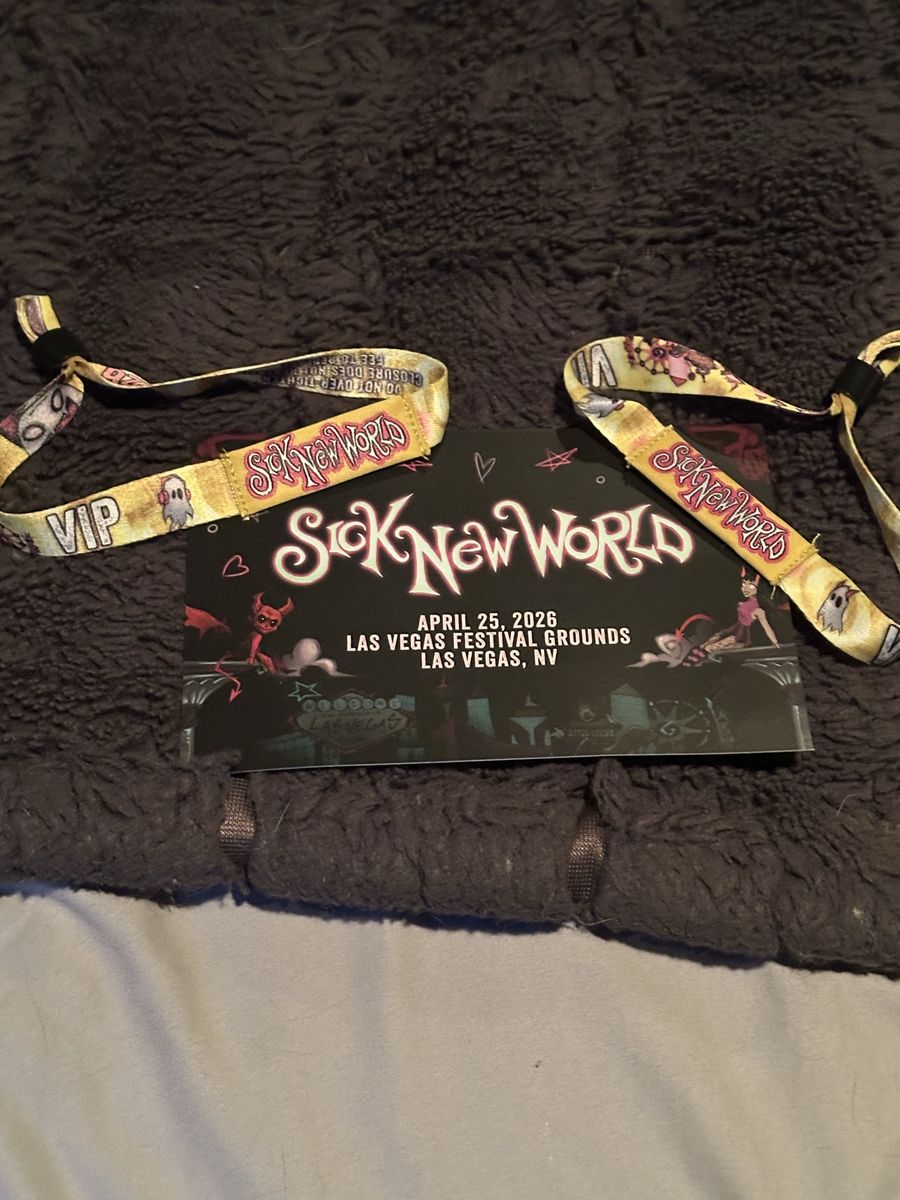 Sick New World Las VegaS VIP Ticket