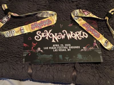Sick New World Las VegaS VIP Ticket