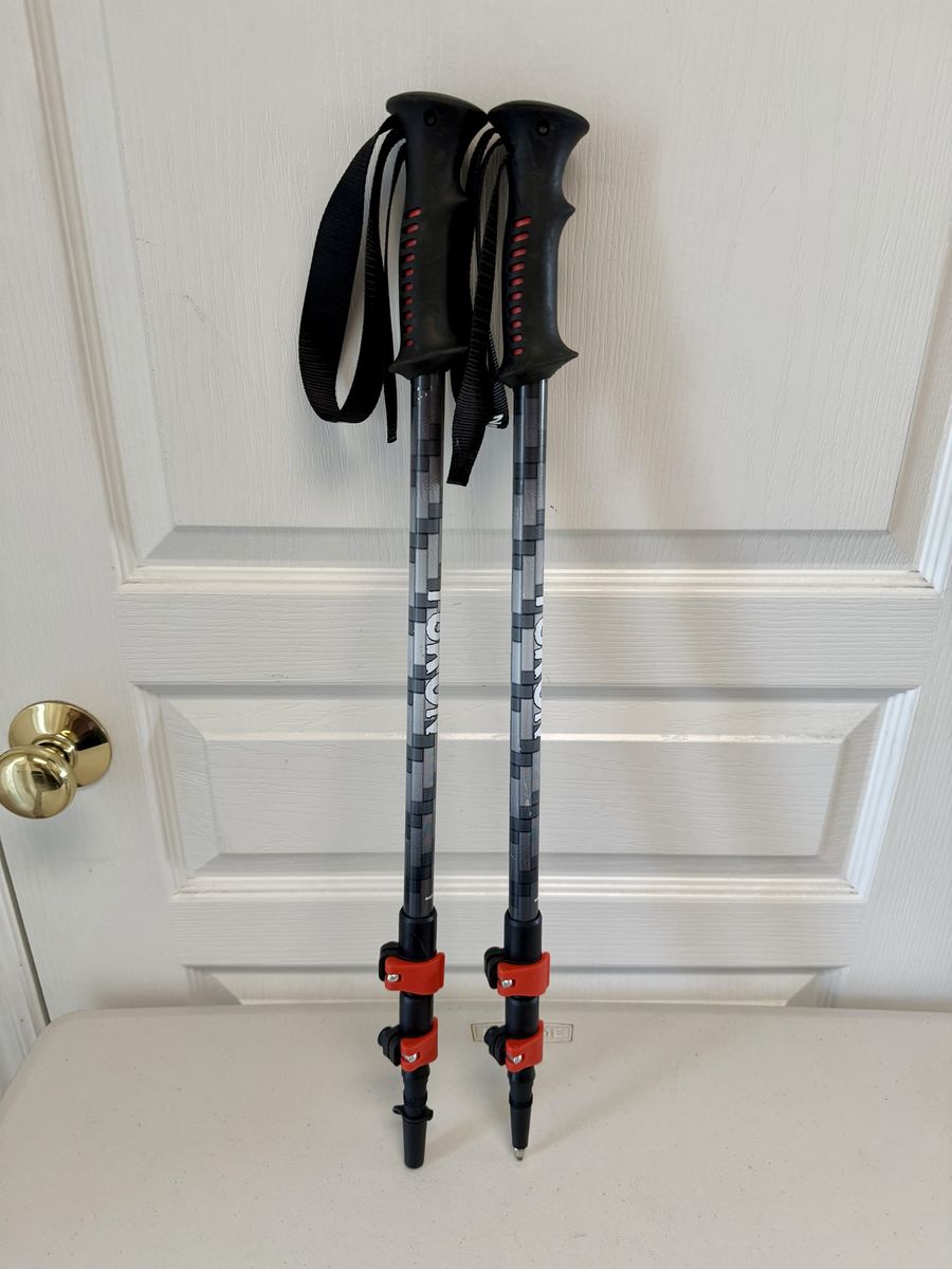 135 Adjustable Yukon Charlie’s Elite Trekking Hiking Poles