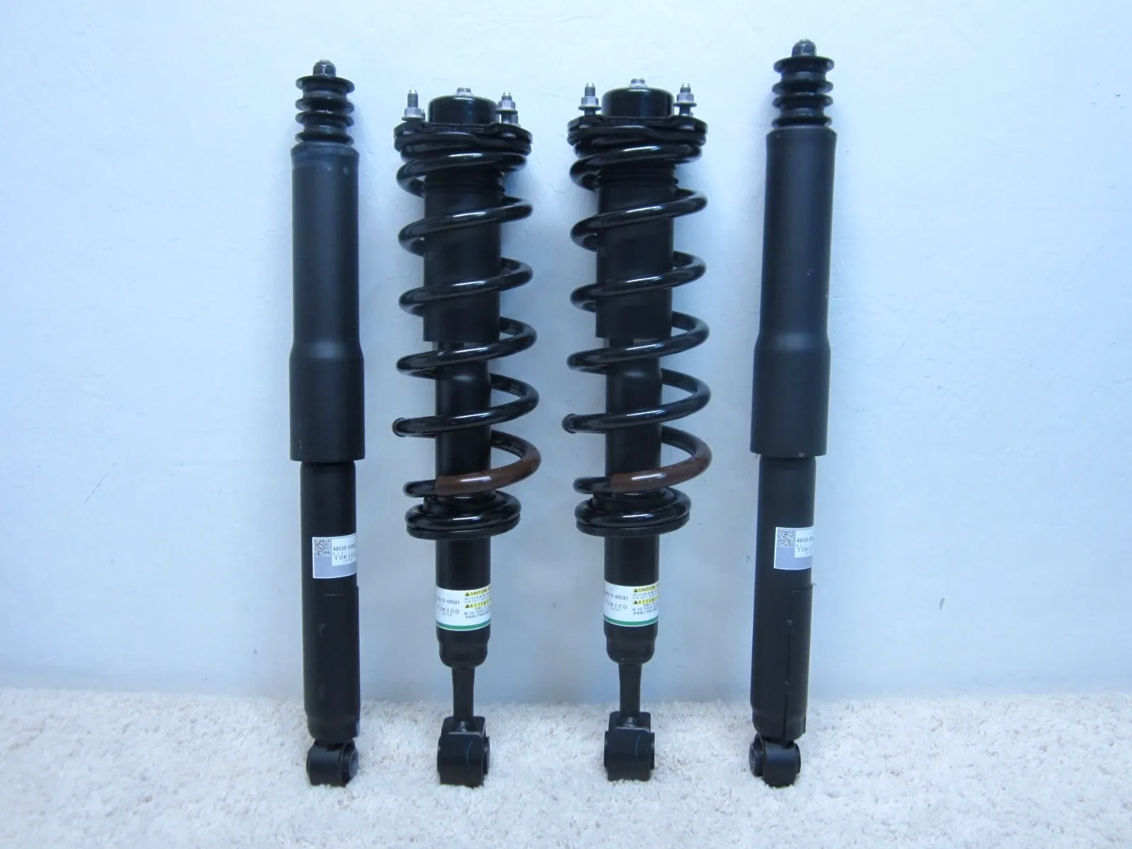 2024 2025 TOYOTA LAND CRUISER OEM TOKICO FRONT STRUT & SHOCK SET