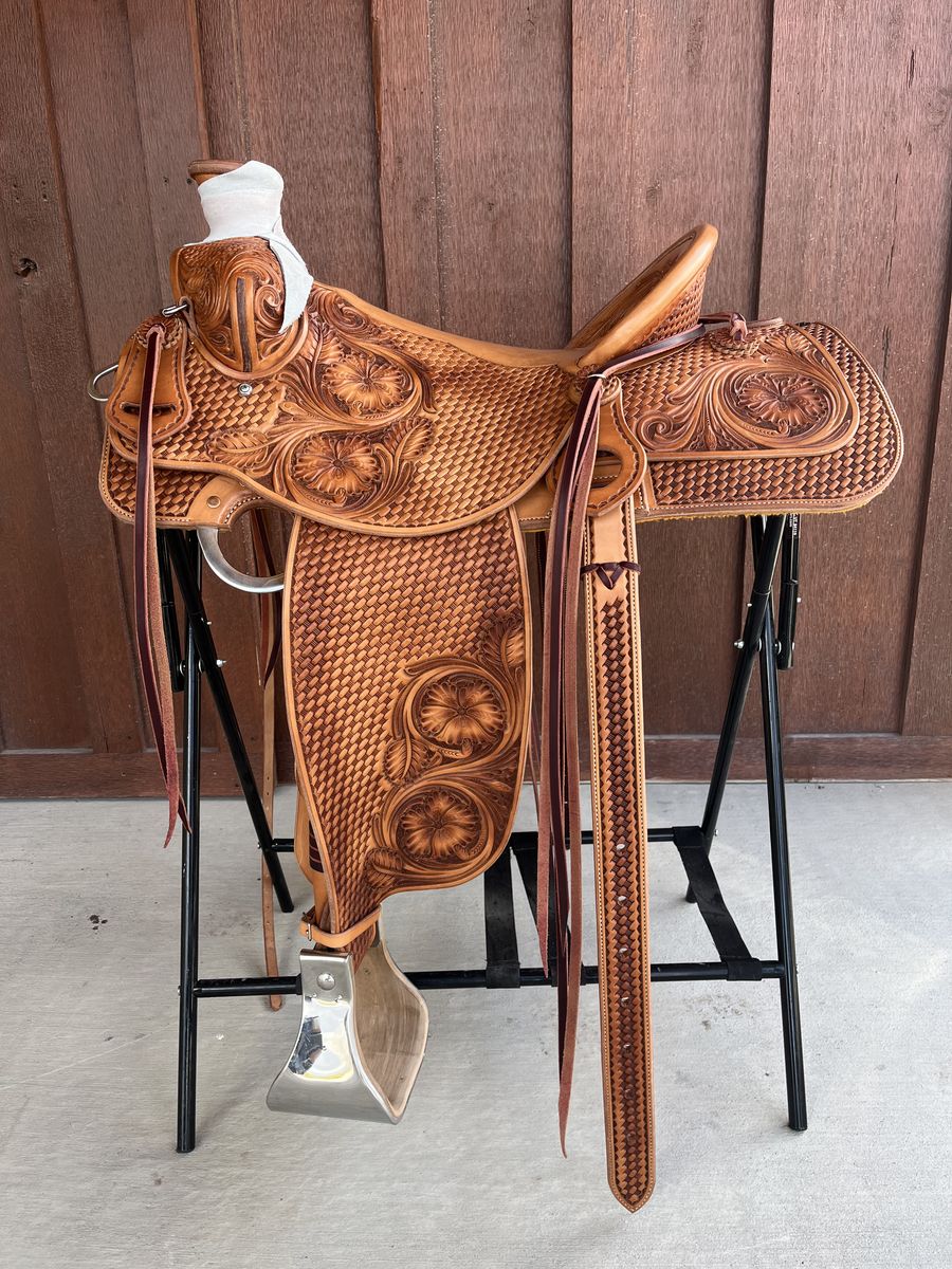 Tate Johnson Saddlery - Custom Saddle