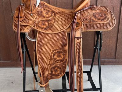 Tate Johnson Saddlery - Custom Saddle