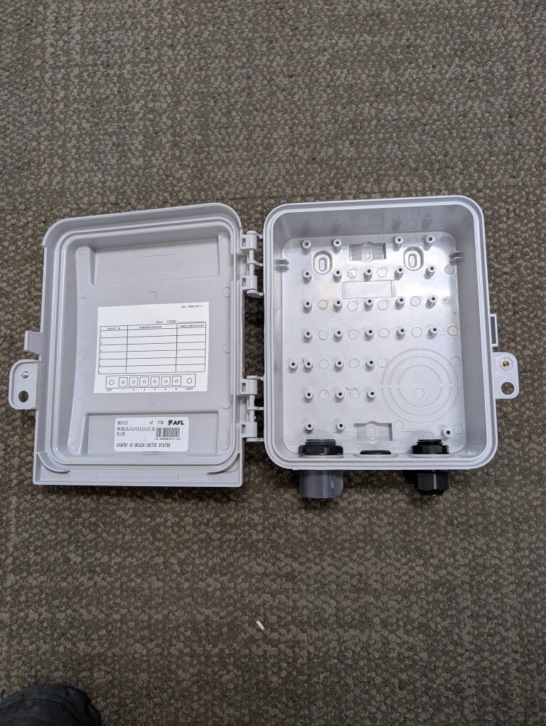 Outdoor weather proof electrical junction box