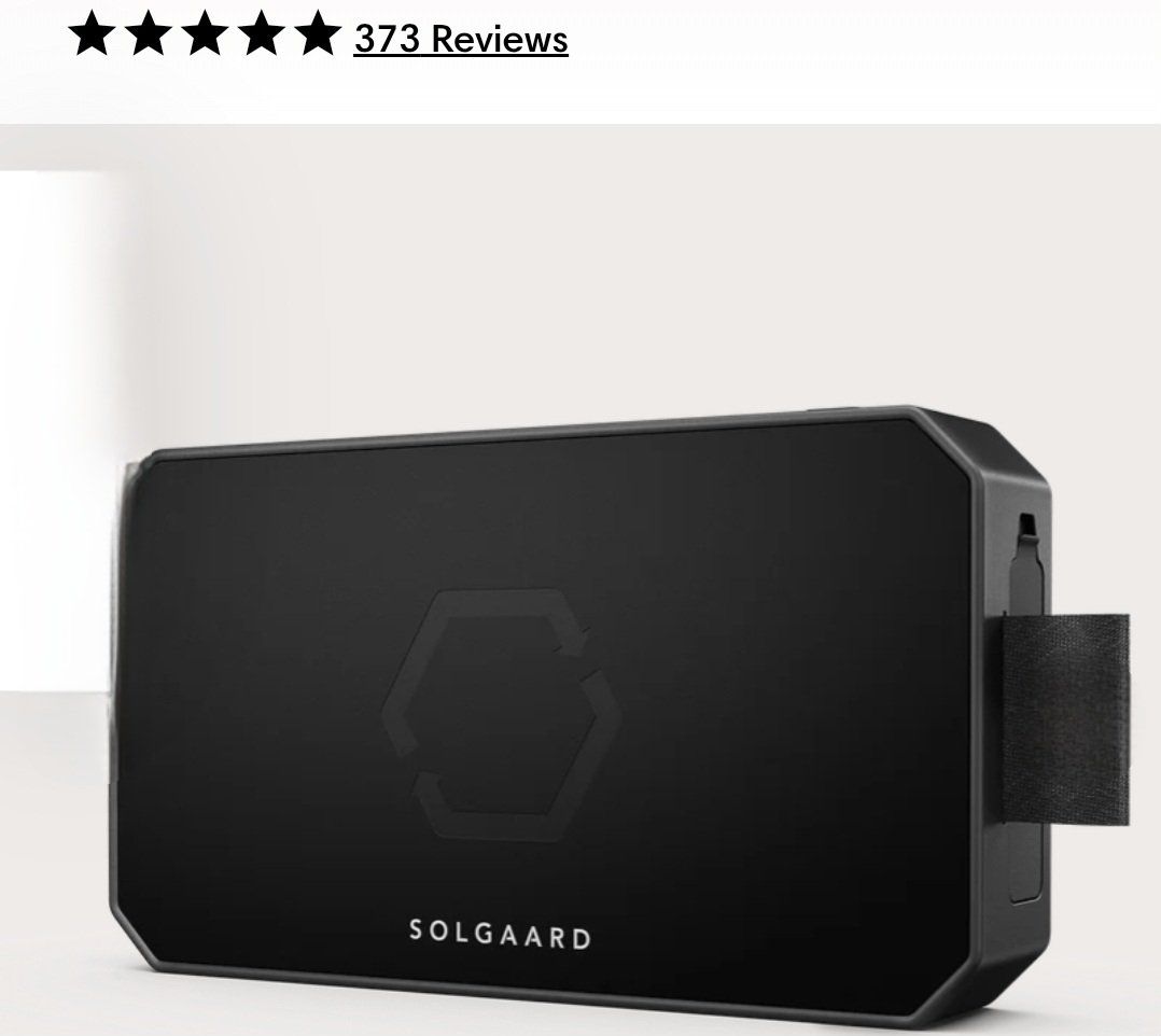 New, battery pack, Solgaard Solar Juicepack 2.0