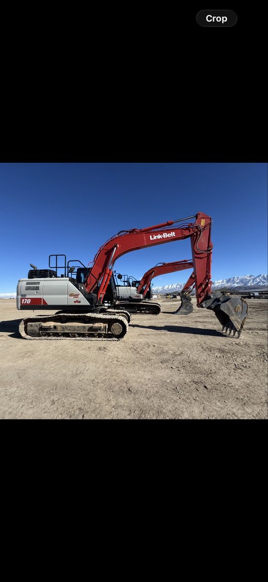 2024 Link-Belt 170 X4S Hydraulic Excavator - Under 1000 Hours, 42 Inch Bucket