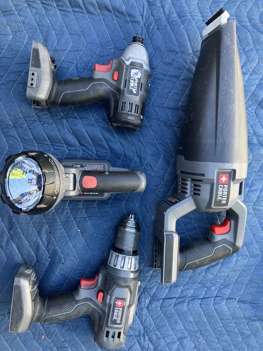Porter cable Cordless power tools