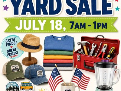 HUGE YARD SALE