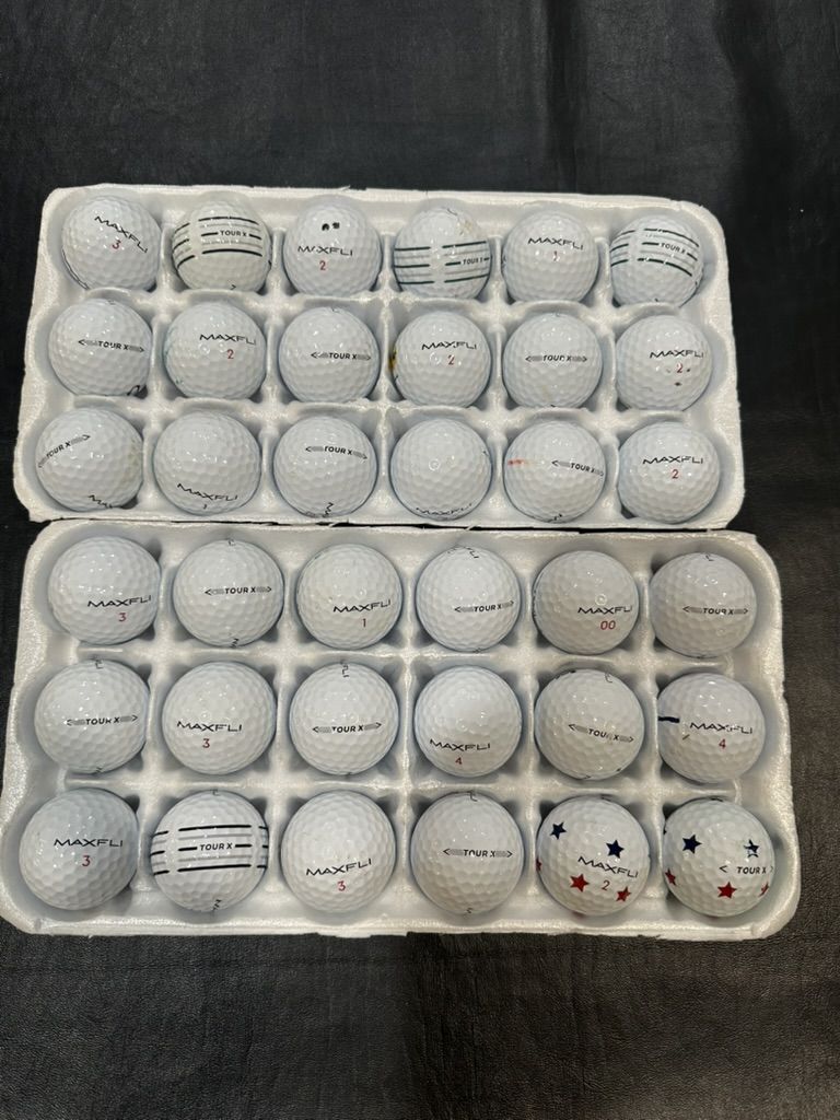 3 dozen Maxfli Tour X golf balls