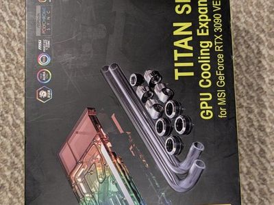 GPU Kit RTX 3090 Ventus - Water Cooling Block for Enhanced Performance (Fittings Not Included)