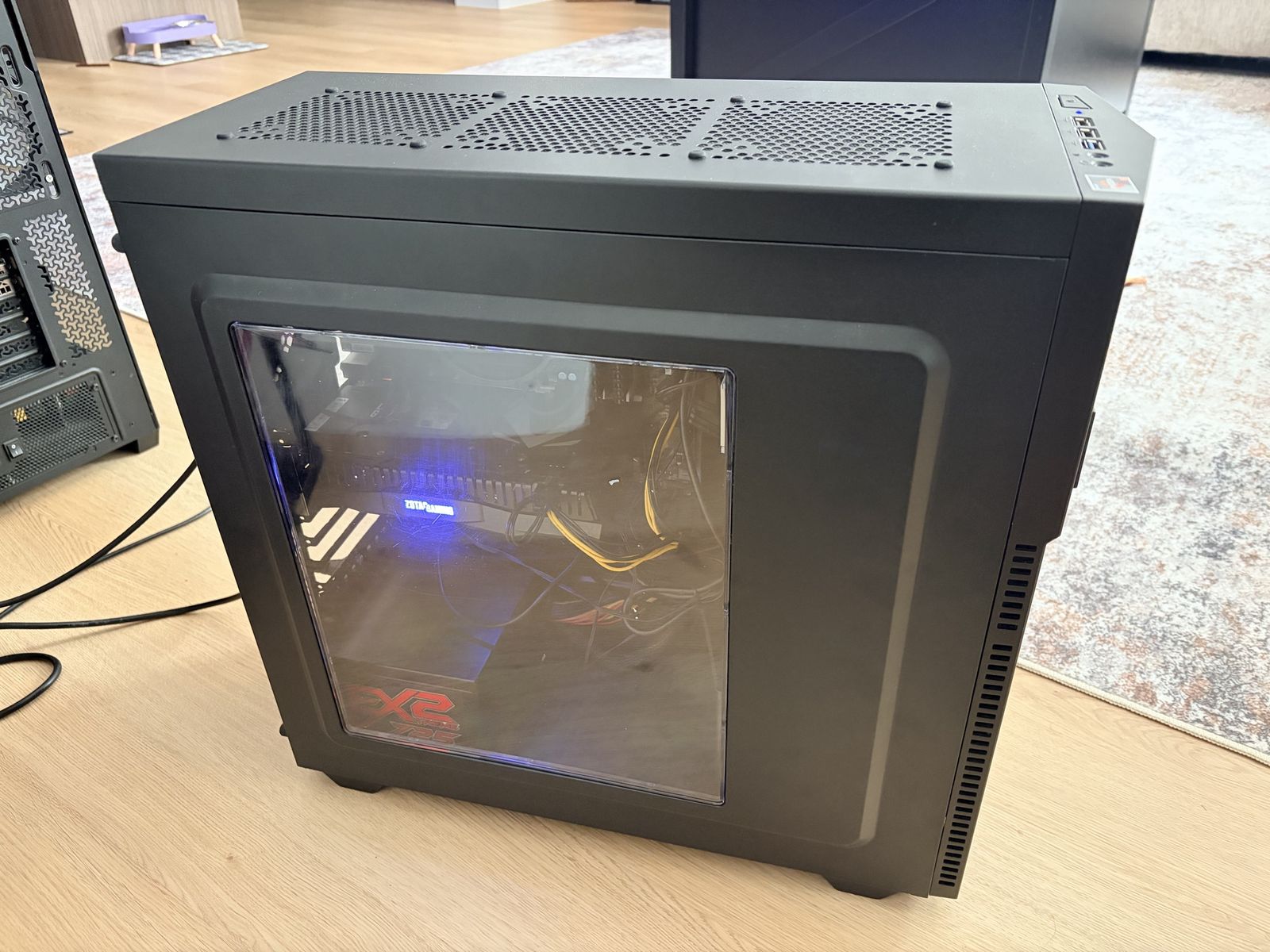 Custom Gaming PC: AMD Ryzen 5 1600, NVIDIA GeForce RTX 2070, 16GB RAM, 1.14TB Storage