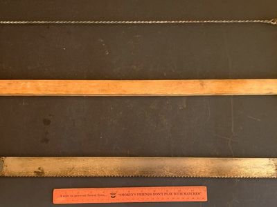 Vintage ULMIA German Bow Saw.