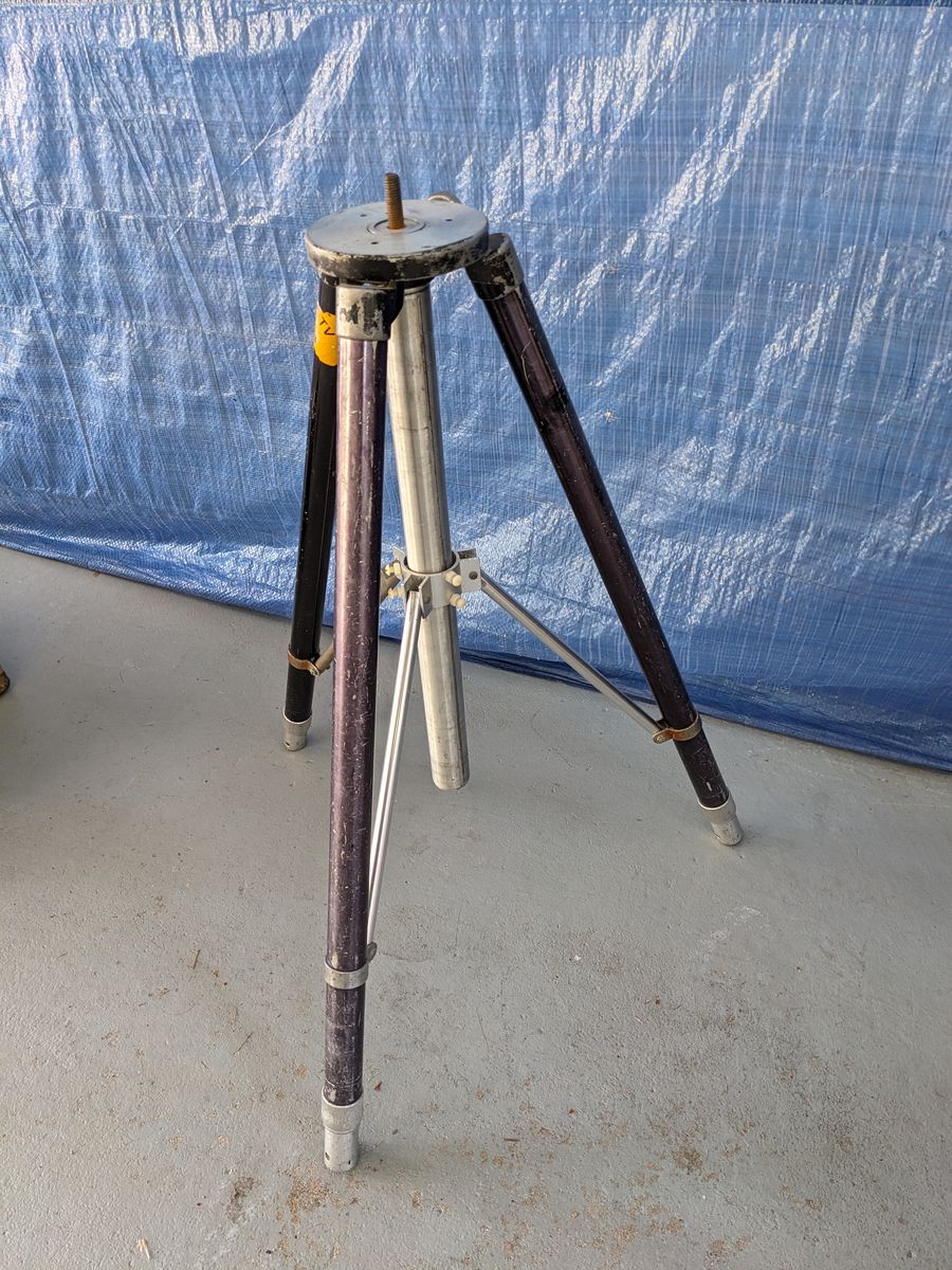 Heavy Duty Aluminum Tripod for Telescope, Survey, Theodolite