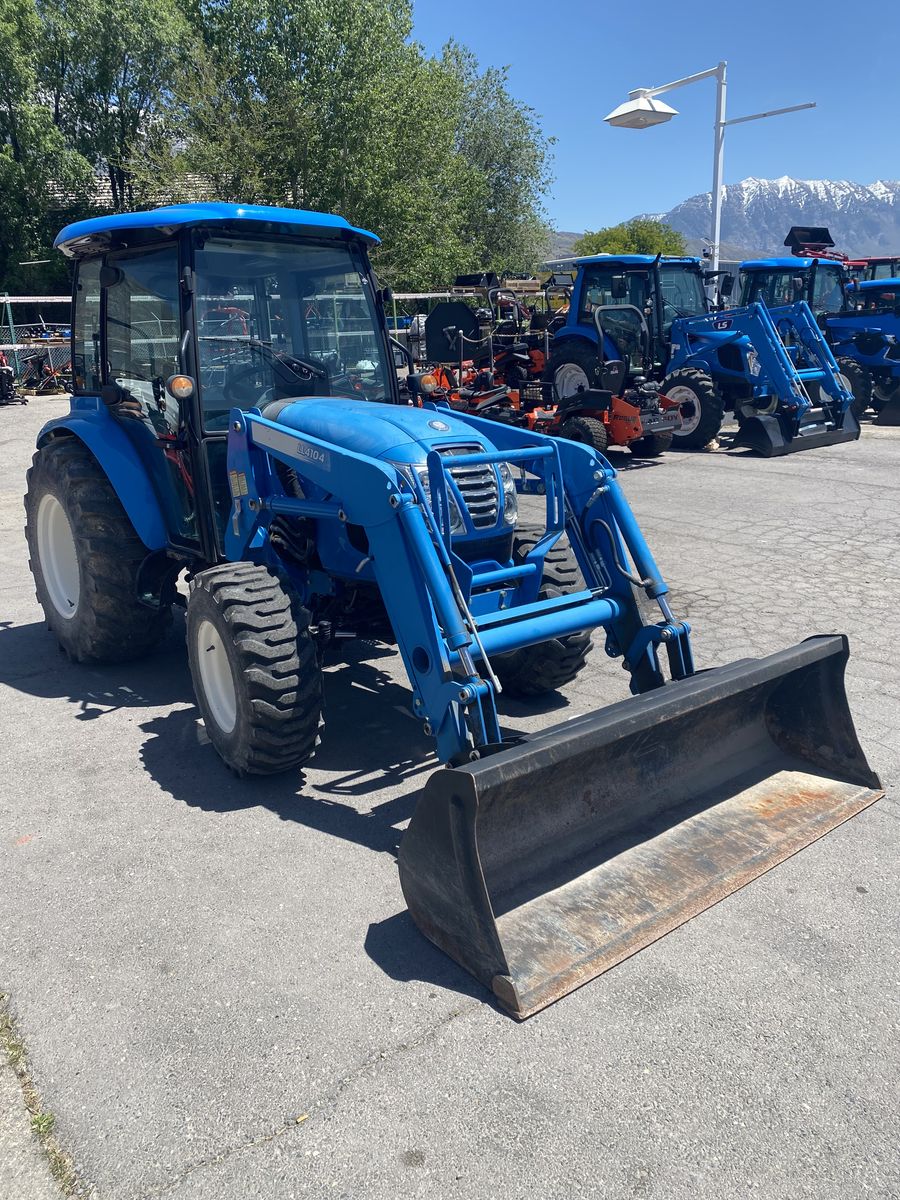LS XR4145C TRACTOR, LOADER W/CAB