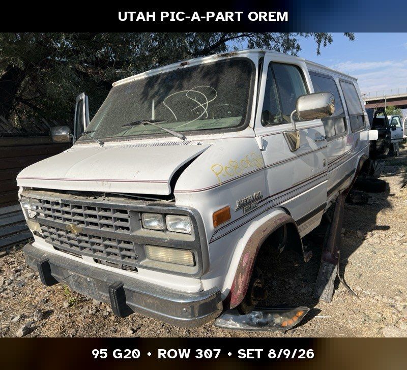 Just In! 1995 Chevrolet G20 Parts - UTPAP Orem
