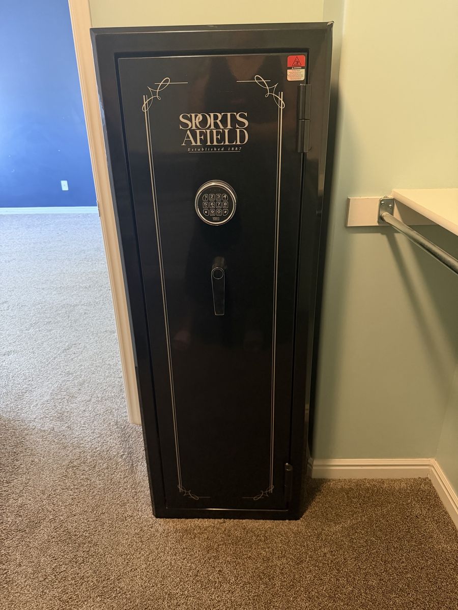 Sports Afield Electronic Keypad Gun Safe - Black Steel