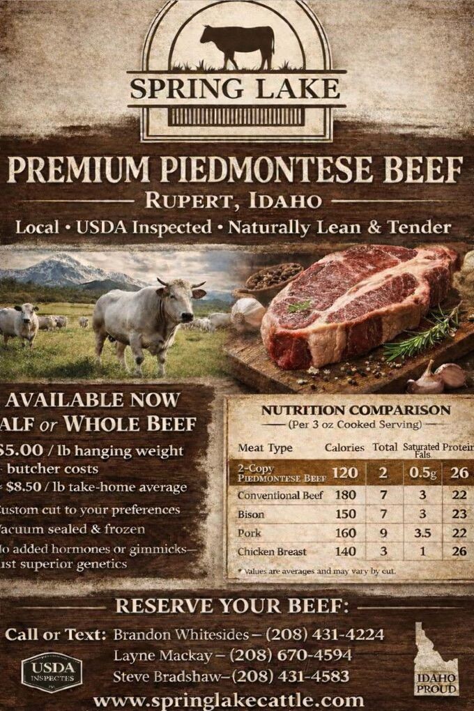 Piedmontese Beef-High Protein, Extra Lean