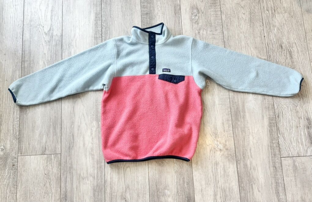 Patagonia Sz XL (14) Girls Pull-Over Fleece