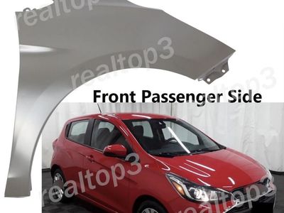New Front Right Passenger Side Fender for Chevrolet Spark 2016-2022 RH Gray