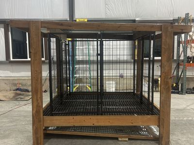 NEW Dog Kennel with raised flooring