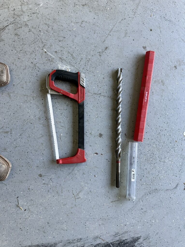 Hilti 1 1/8 Bit And Saw