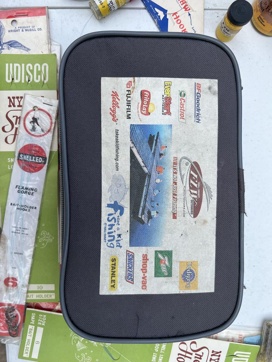 FLW Outdoors Take a Kid Fishing Soft Tackle Box Organizer Case