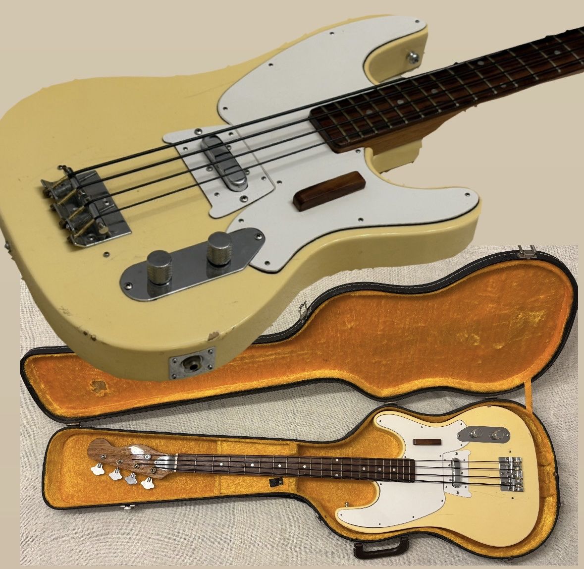 1970’s Tele Bass + Case Japan