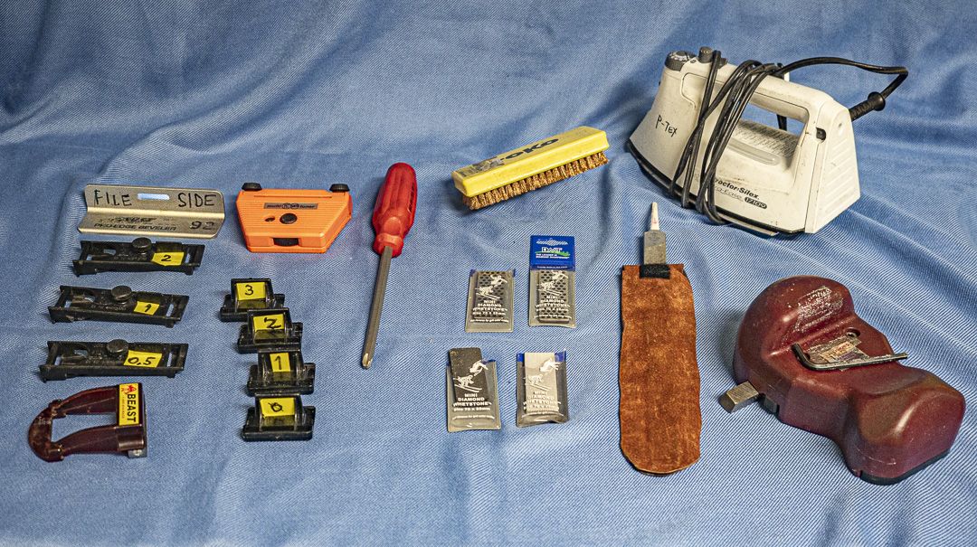 Ski & Snowboard Tuning Tools - full set