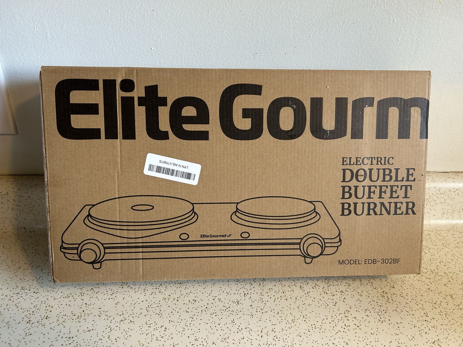 NEW in Box Never Used Electric Double Buffet Burner