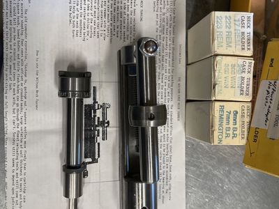 Wilson Case Neck Turner Reloading Tool with Case Holders for .223, .222, 17 Rem, 6mm & 7mm B.R., .243, 308, .350 Win
