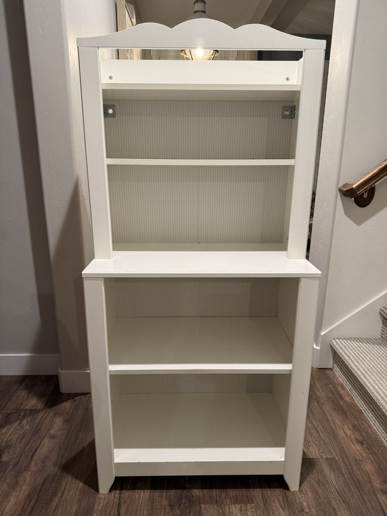 Ivory IKEA bookcase