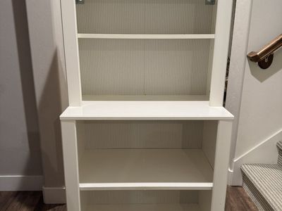 Ivory IKEA bookcase