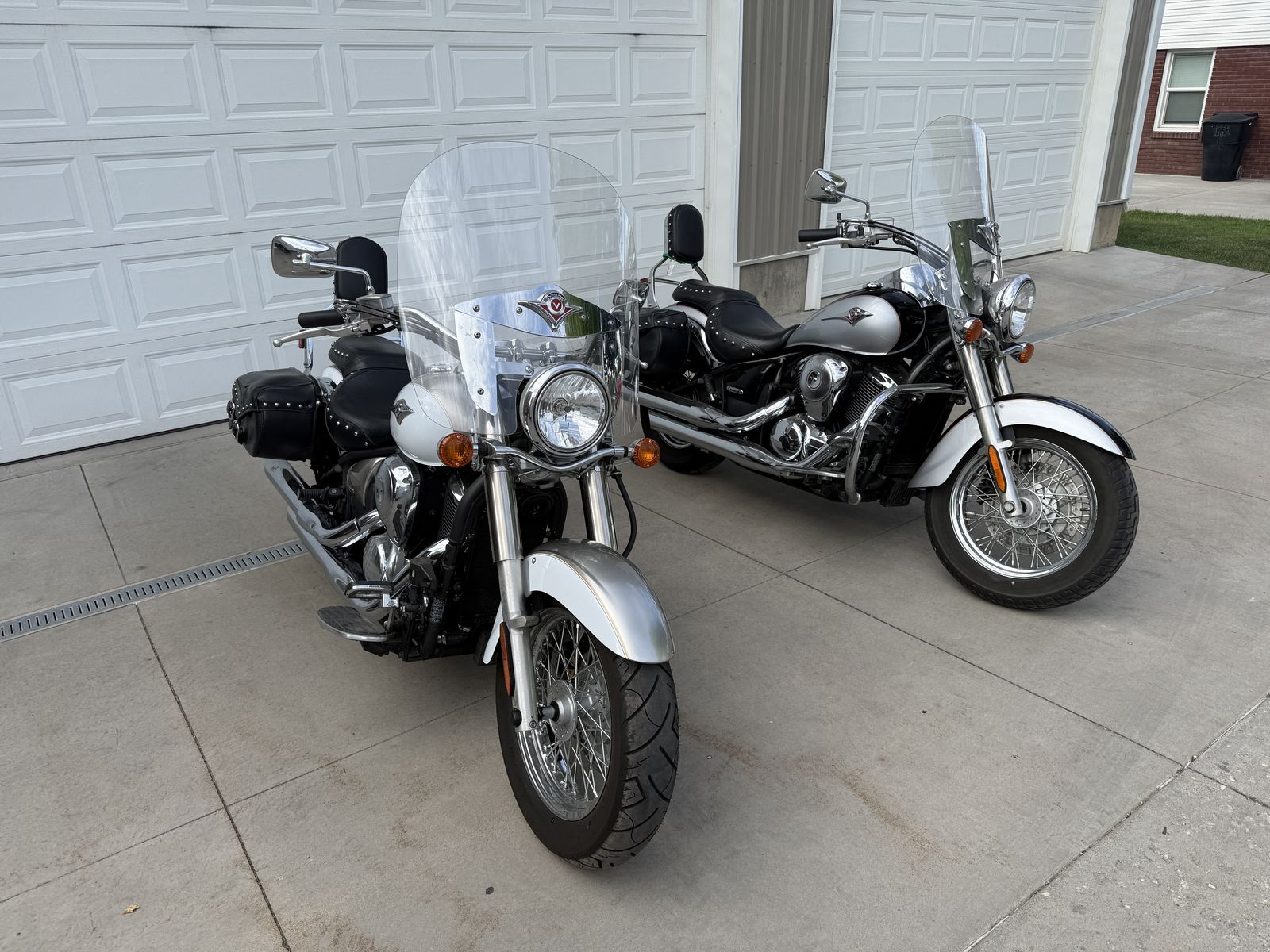 2 Kawasaki Vulcans 2007 and 2009