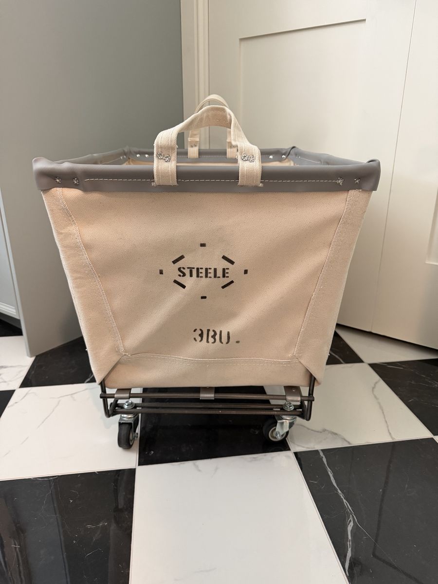 Steele Canvas Basket 3BU Rolling Laundry Hamper
