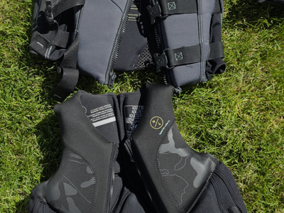 Hyperlite life jackets. medium, large, extra large swim, boat, water